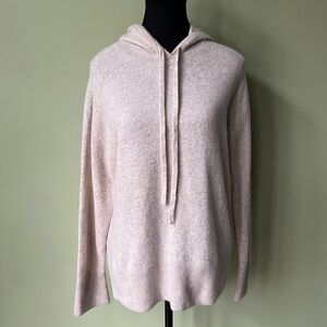 ⭐️ SALE $65 ⭐️ Hudson North NWOT 2 Ply Mongolian Goat Cashmere Hoodie Sweater